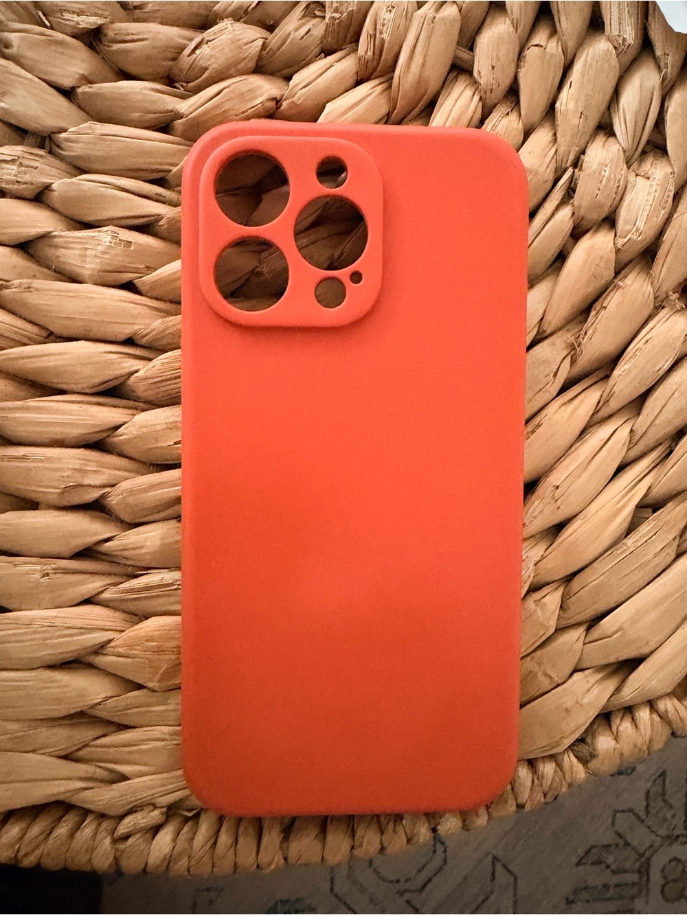 Orange Silicone Phone Case for Cell Phones